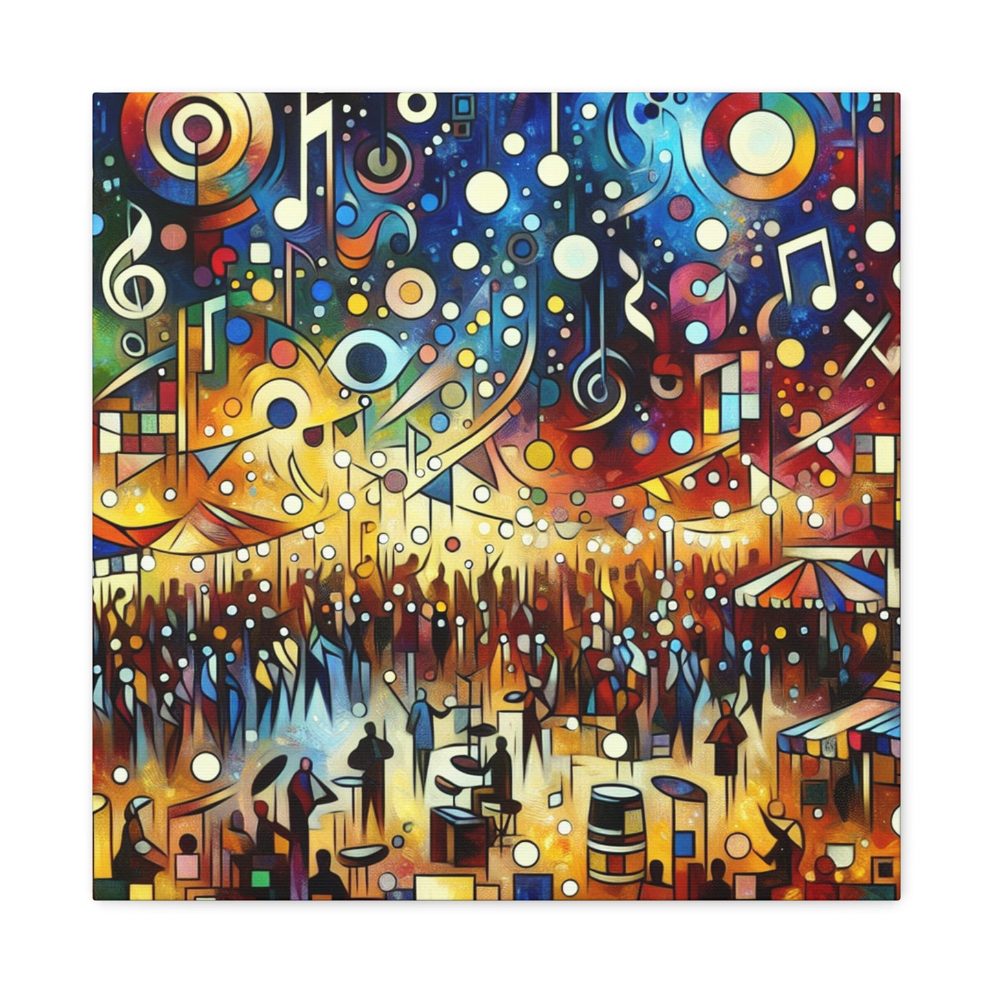 Joyful Celebrations in Motion - Canvas