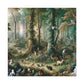 Whispering Woodland Wonders - Canvas