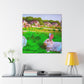 Rabbit in a Wilderness - Canvas