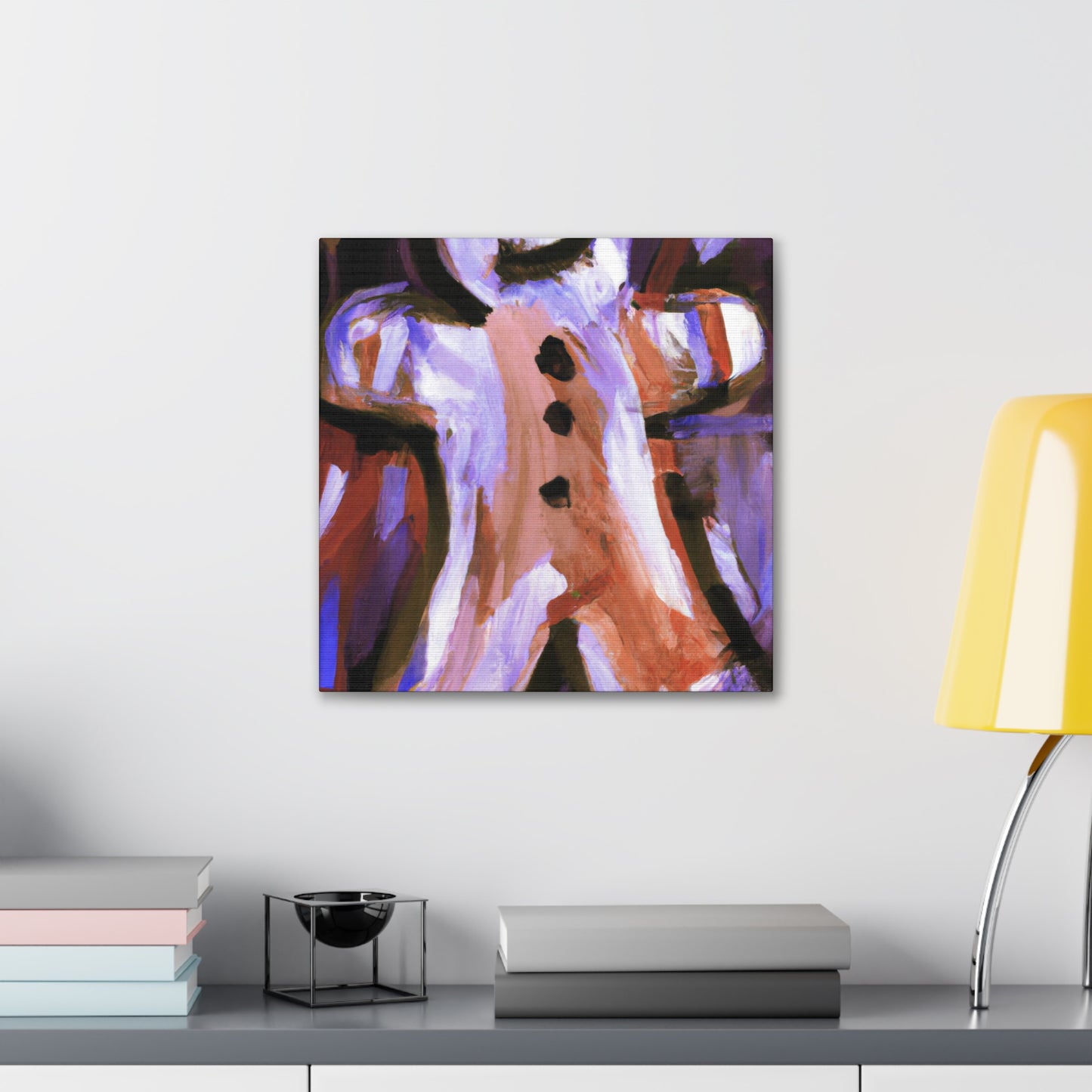 "Gingerbread Man Unleashed" - Canvas