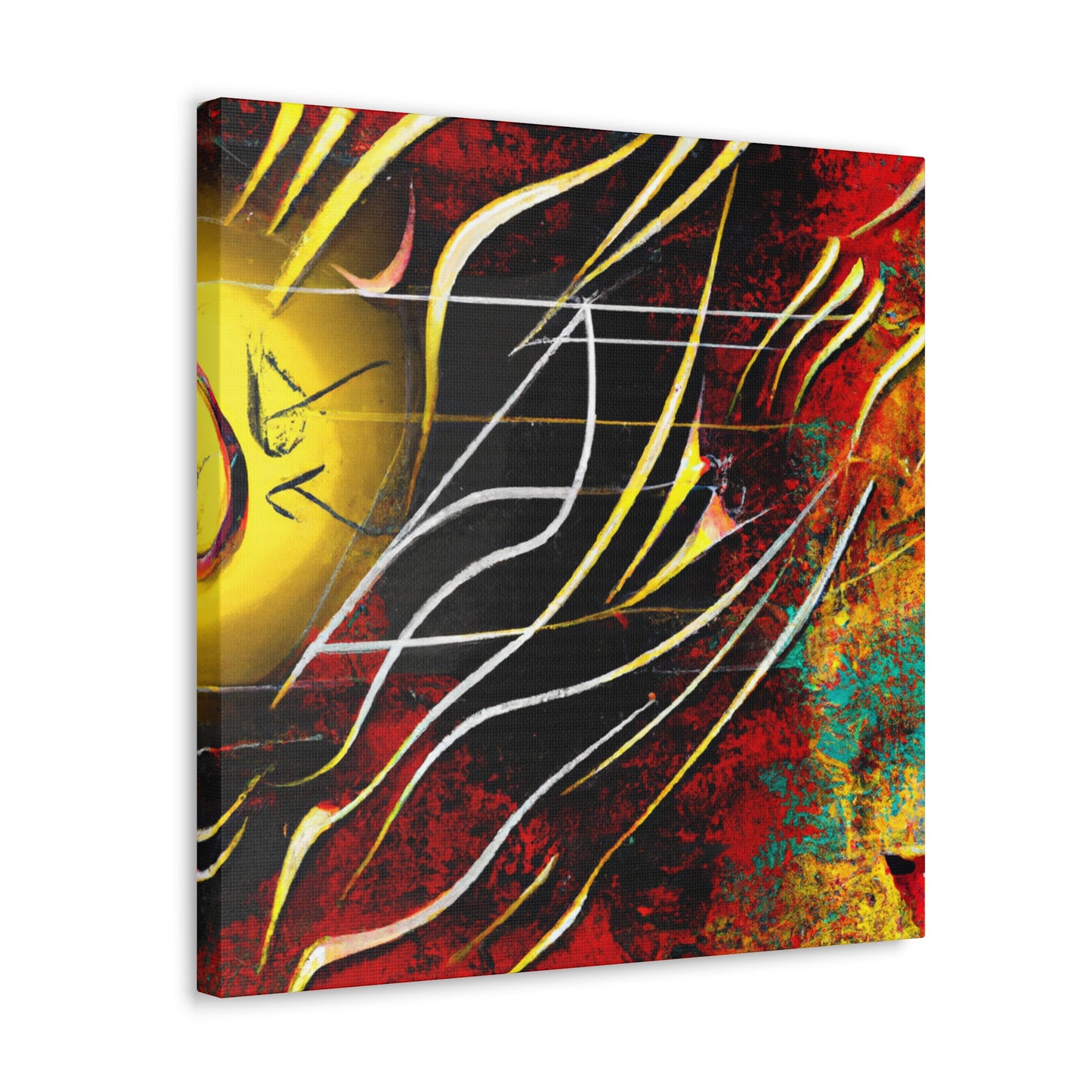 "Cyber Art Illumination" - Canvas