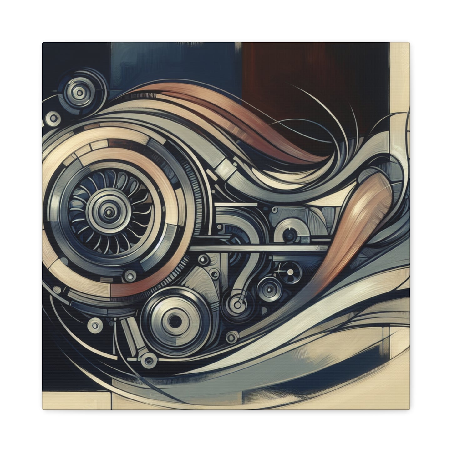 Mechanical Motion Unleashed - Canvas