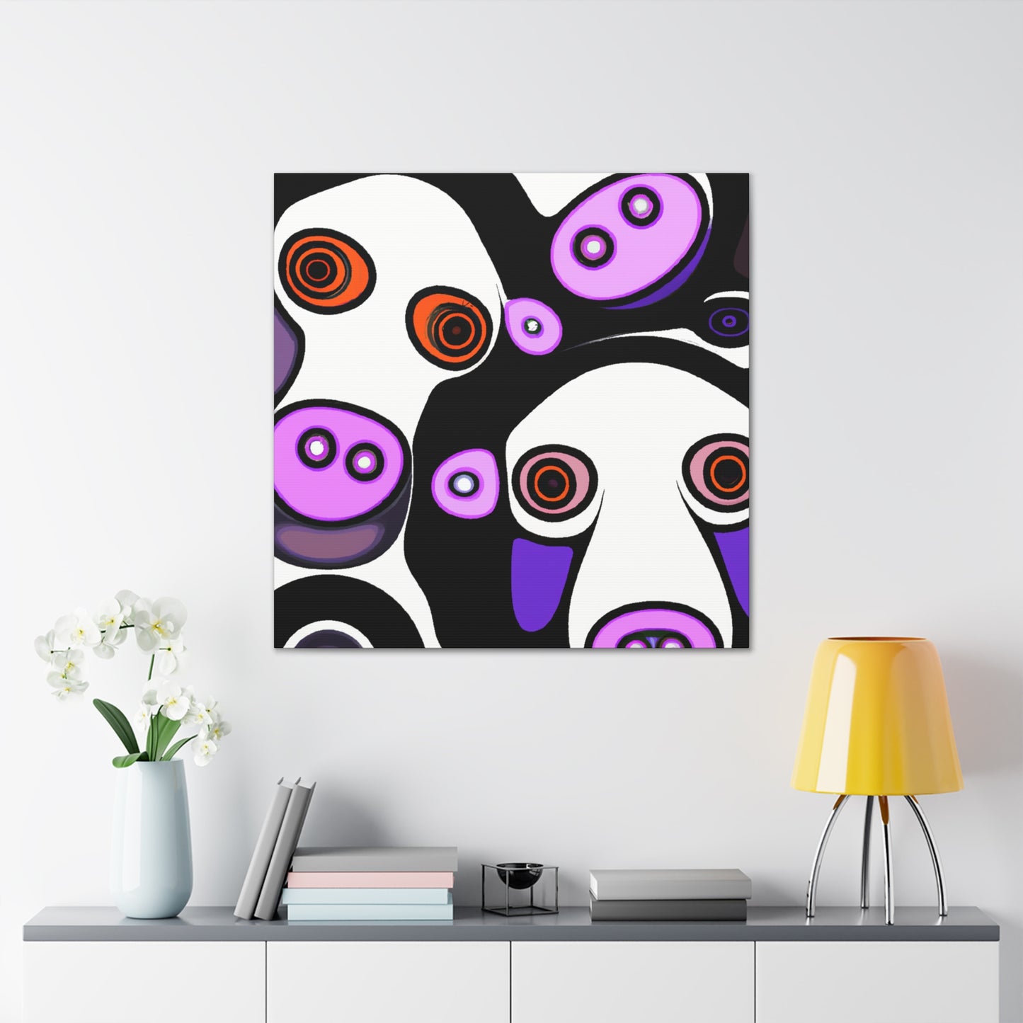 "Sheep on a Meadow" - Canvas