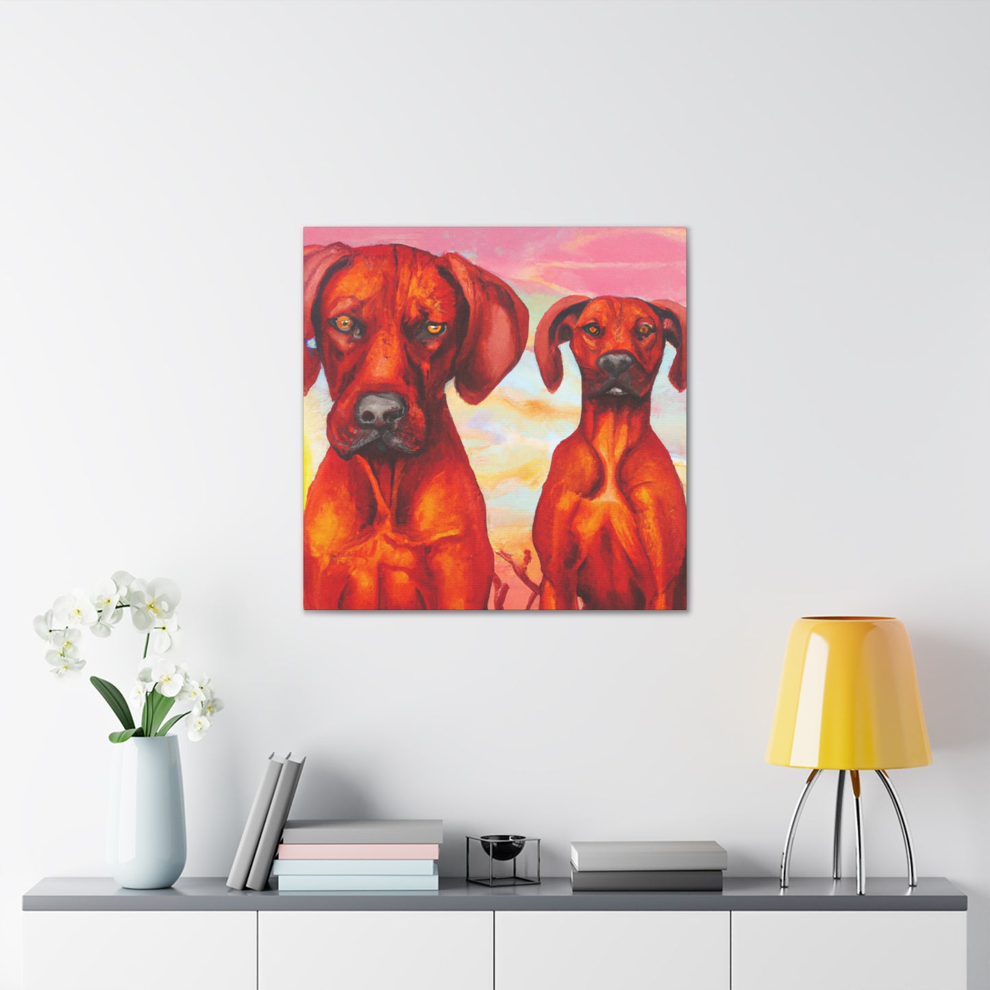 "Ridgeback In Dreamworld" - Canvas