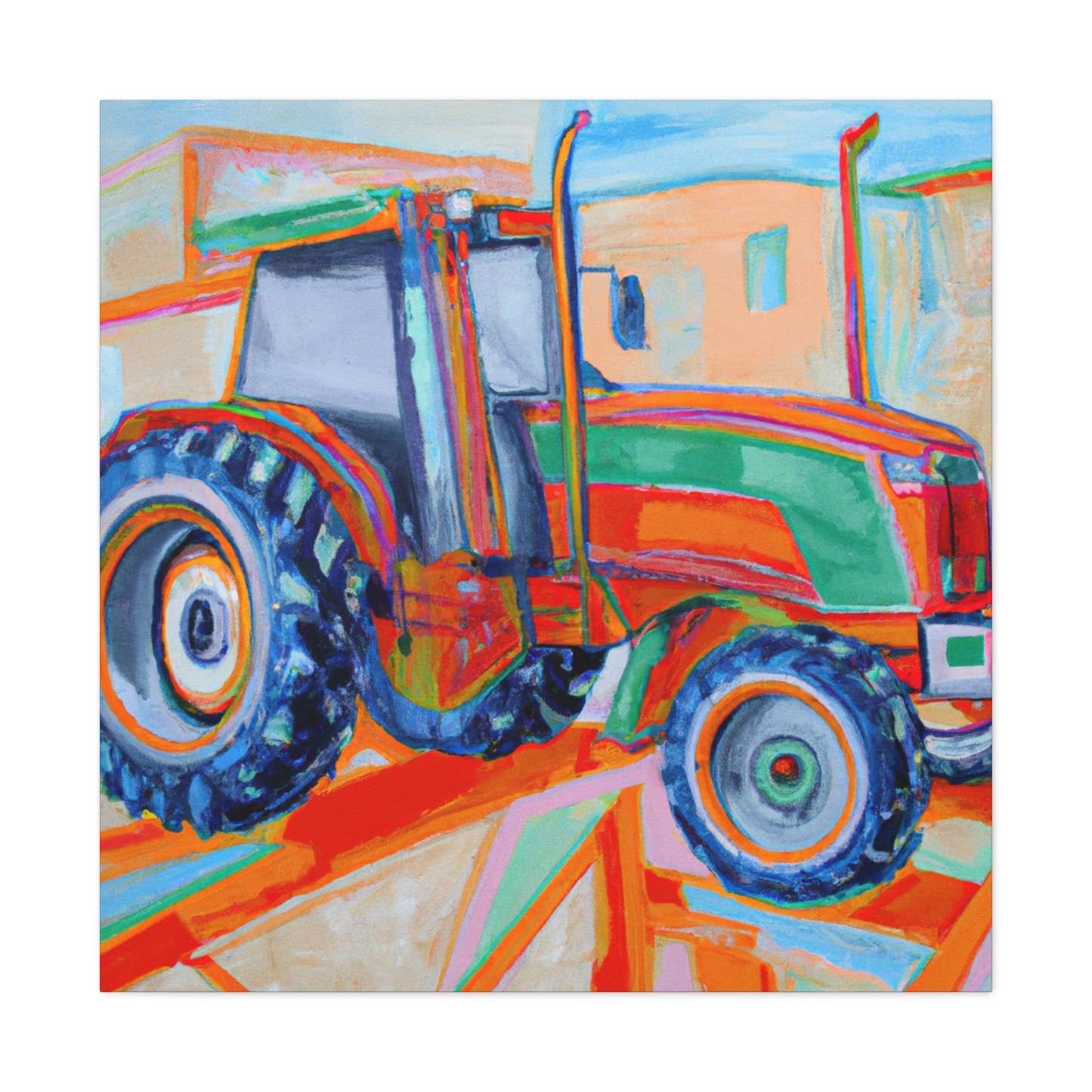 "Agricultural Techno-revolution" - Canvas