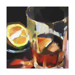 Drinking Impressions Abound - Canvas