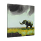 Elephant's Surreal Dream - Canvas