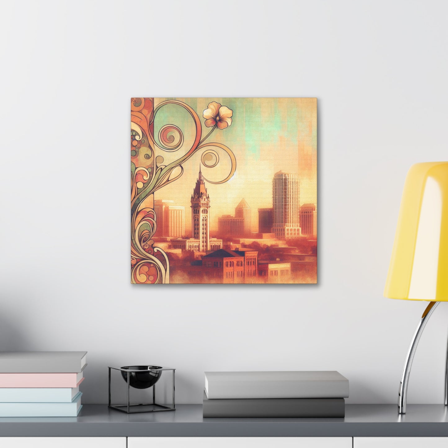 Floral Reflections of Orlando - Canvas