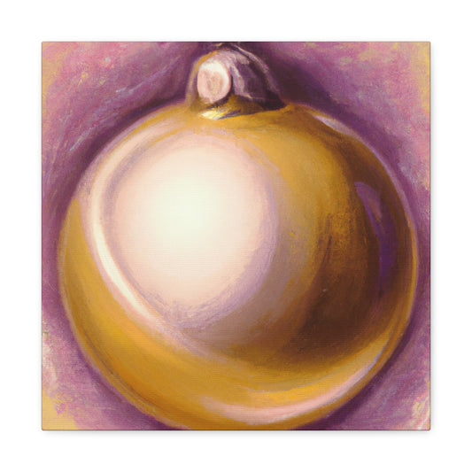 "Festive Christmas Ornament" - Canvas