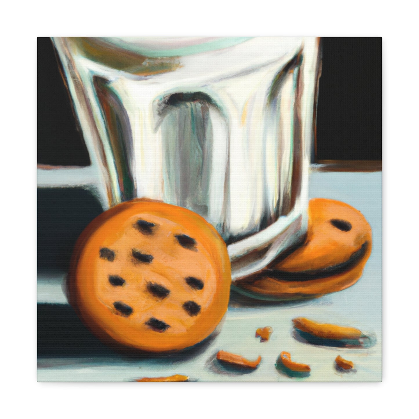 "Milk and Cookie Dreams" - Canvas