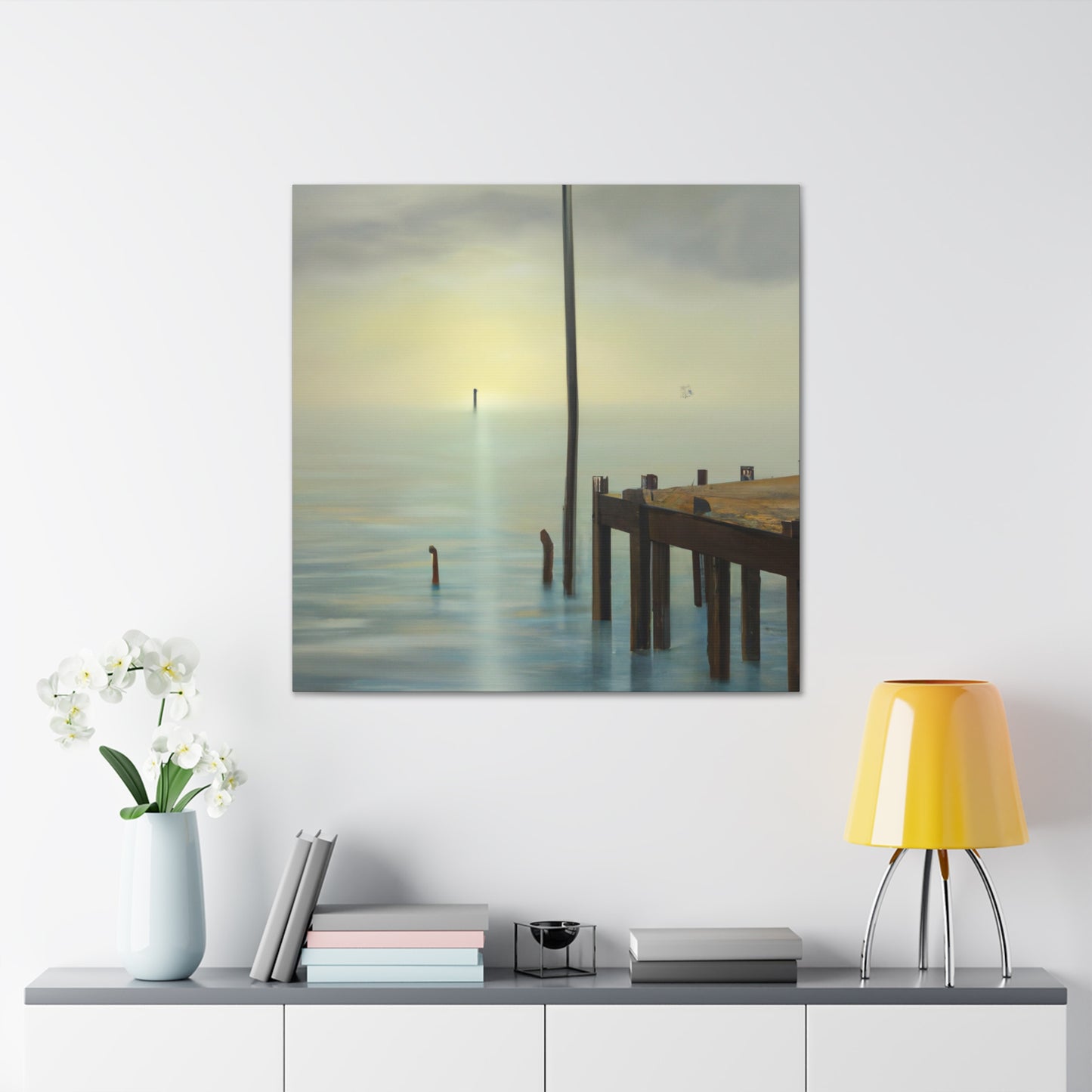 Pier to Infinity Dream - Canvas