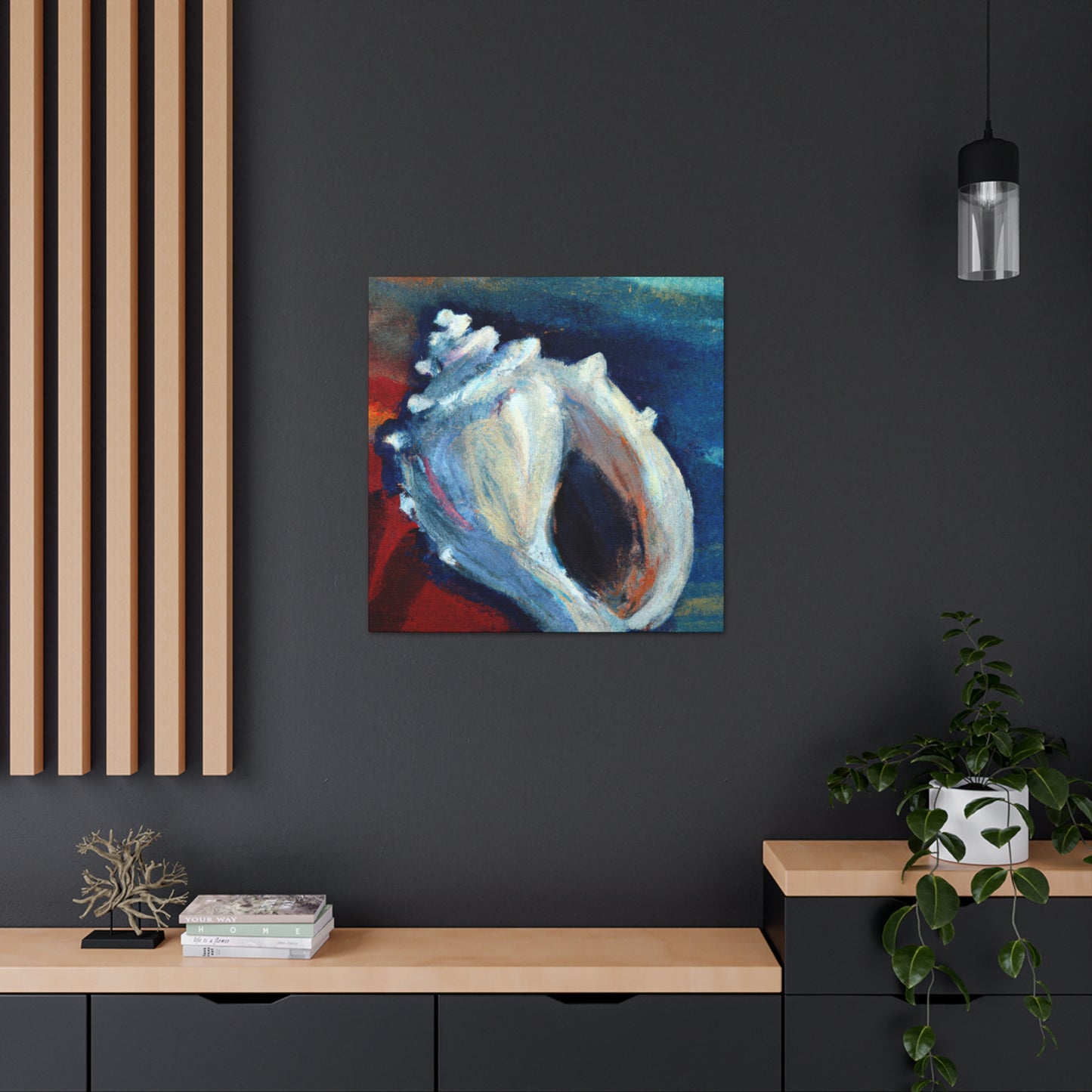 "Sea Shell Symphony" - Canvas