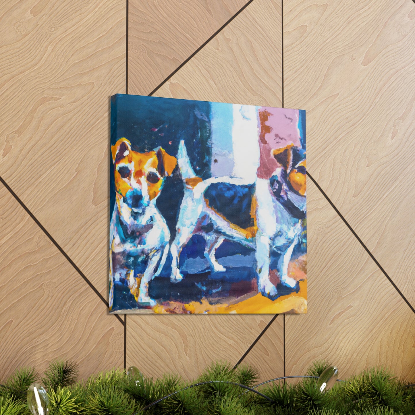 Jack Russell Masterpiece - Canvas