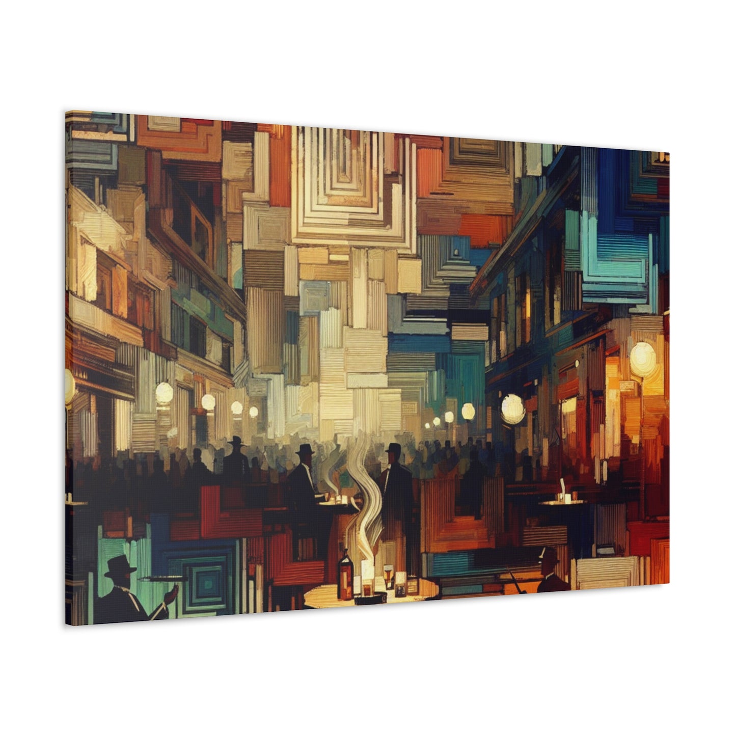 Smokey Lounge Nights - Canvas