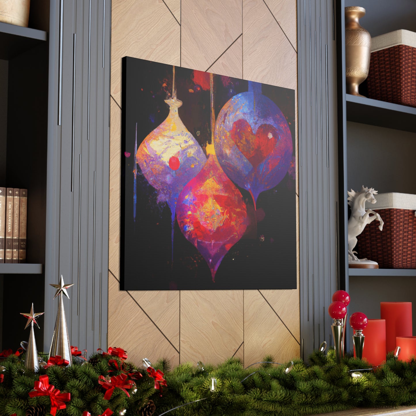 Merry Christmas Sparkle - Canvas