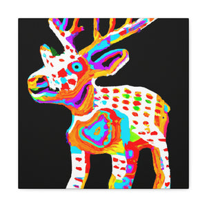 Reindeer Pop Artistry - Canvas