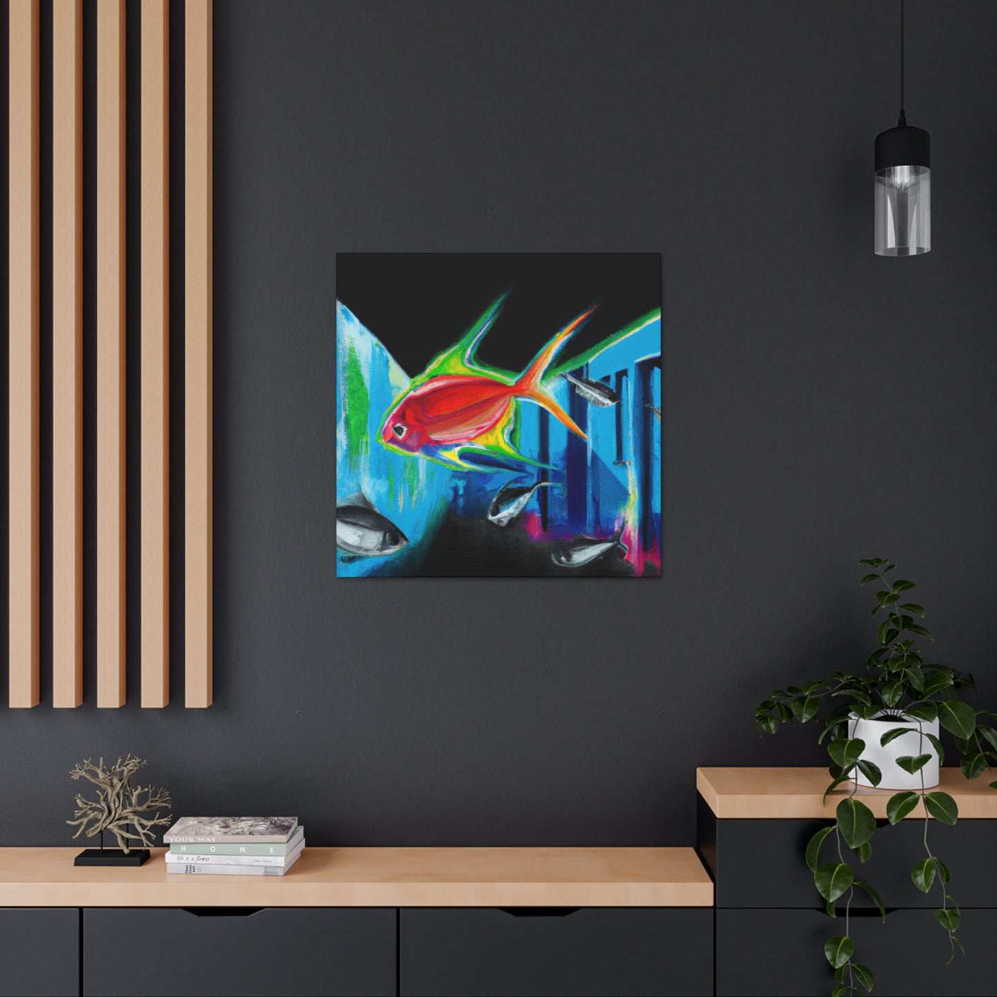 Neon Tetra Radiance - Canvas