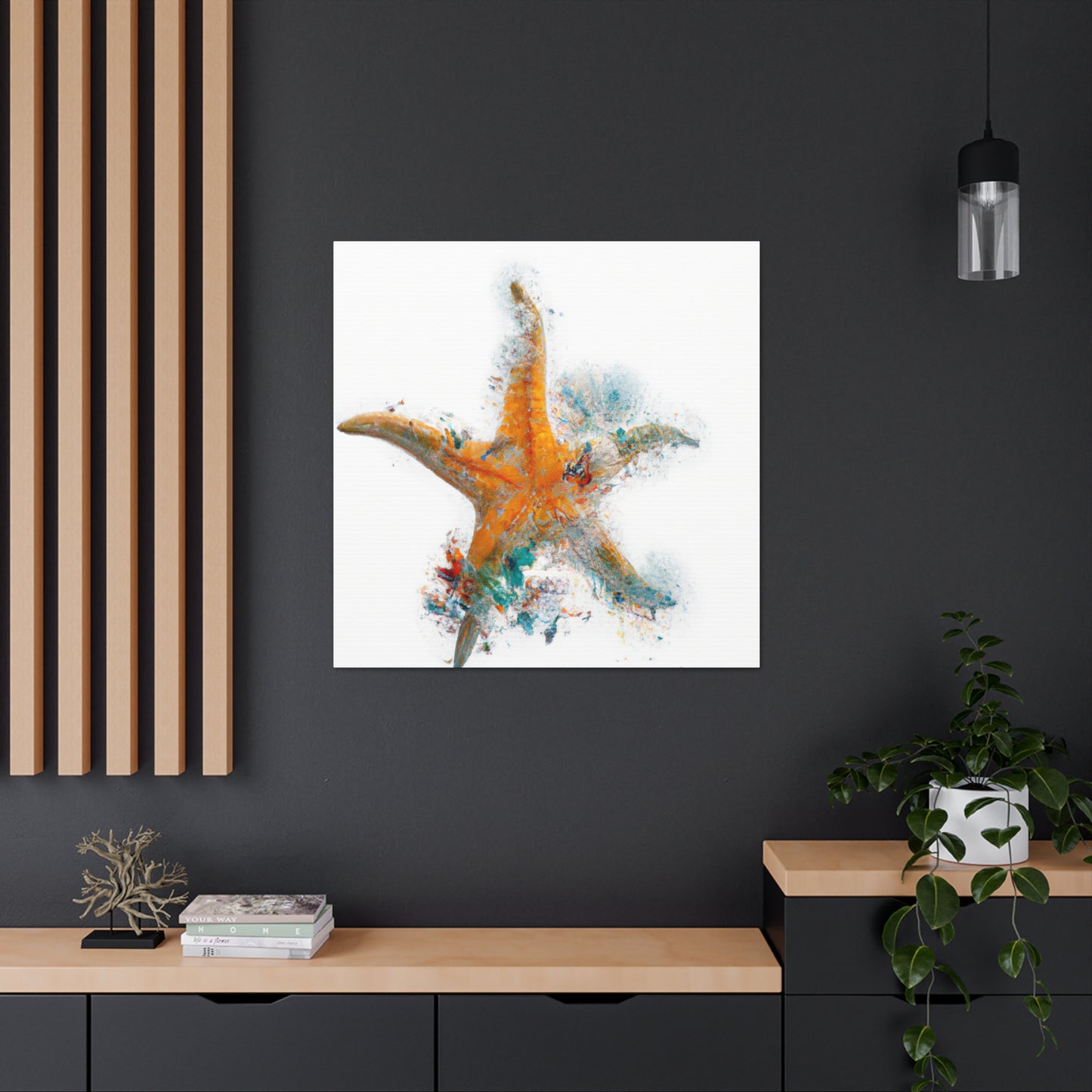 Starfish in Twilight - Canvas