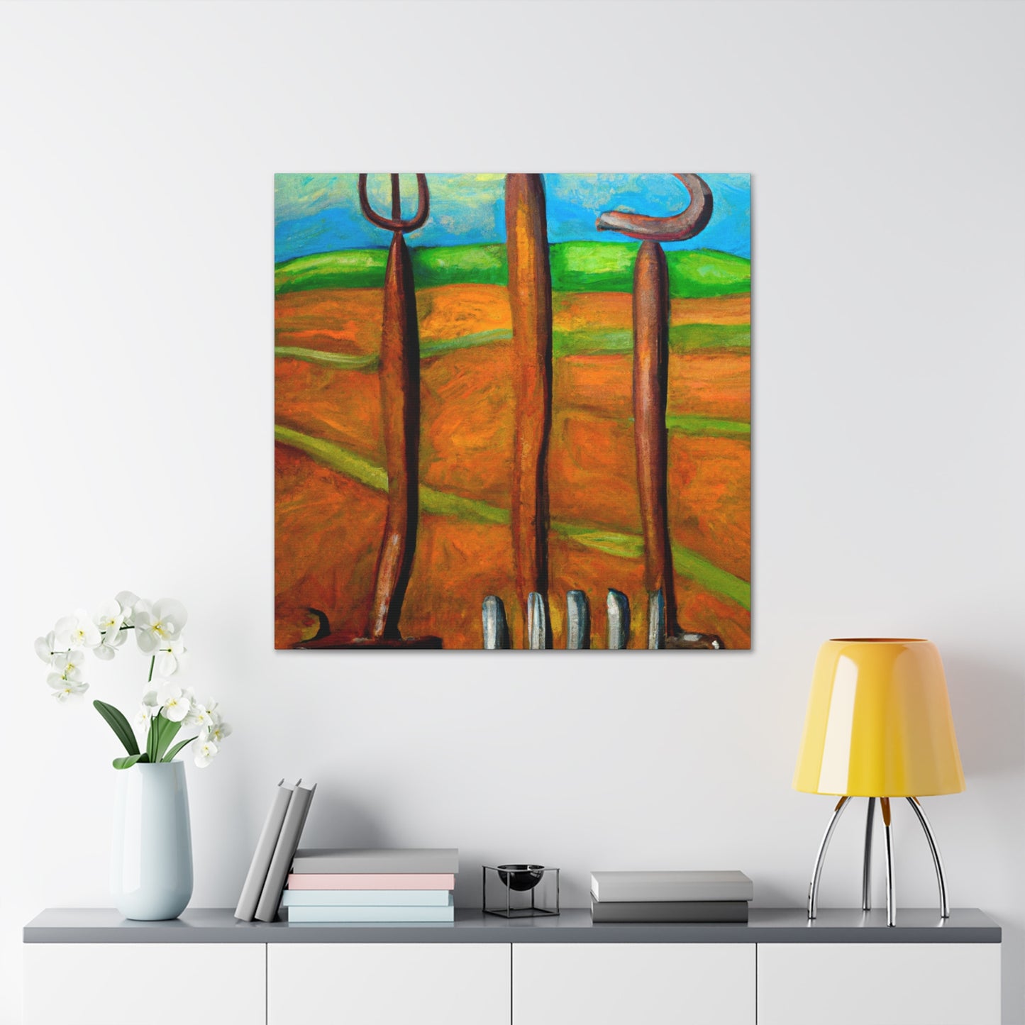 Pitchfork in Dreamland - Canvas