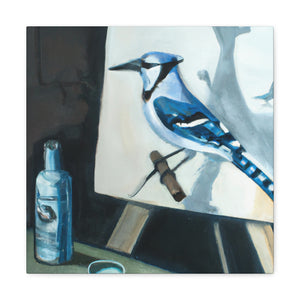 "Blue Jay's Song Chorus" - Canvas