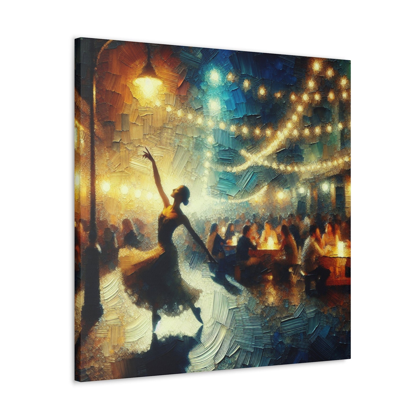 Graceful Rhythmic Elegance Unleashed - Canvas