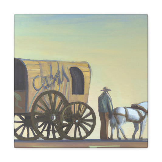 "Chuck Wagon Rendezvous" - Canvas