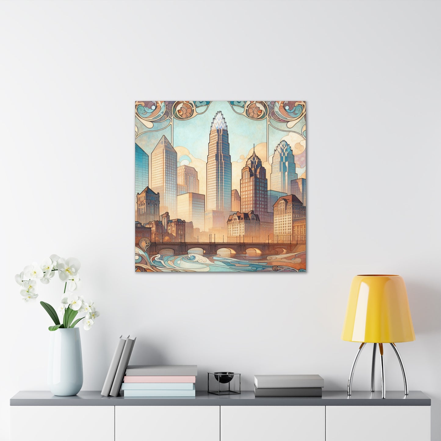 "Enchanting Charlotte Vignette" - Canvas