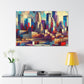 "Vibrant Urban Dreams" - Canvas