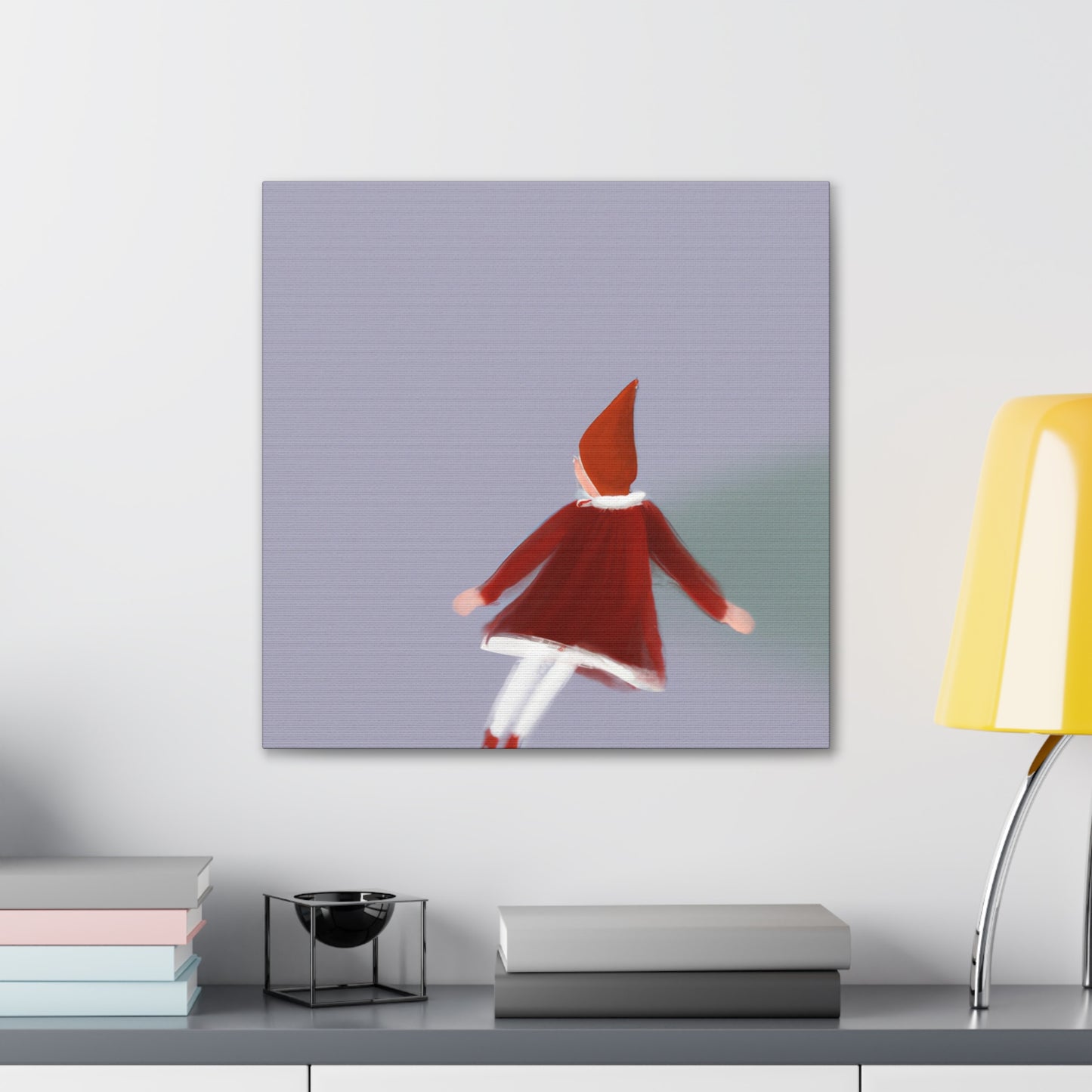 Elf in Monochrome - Canvas