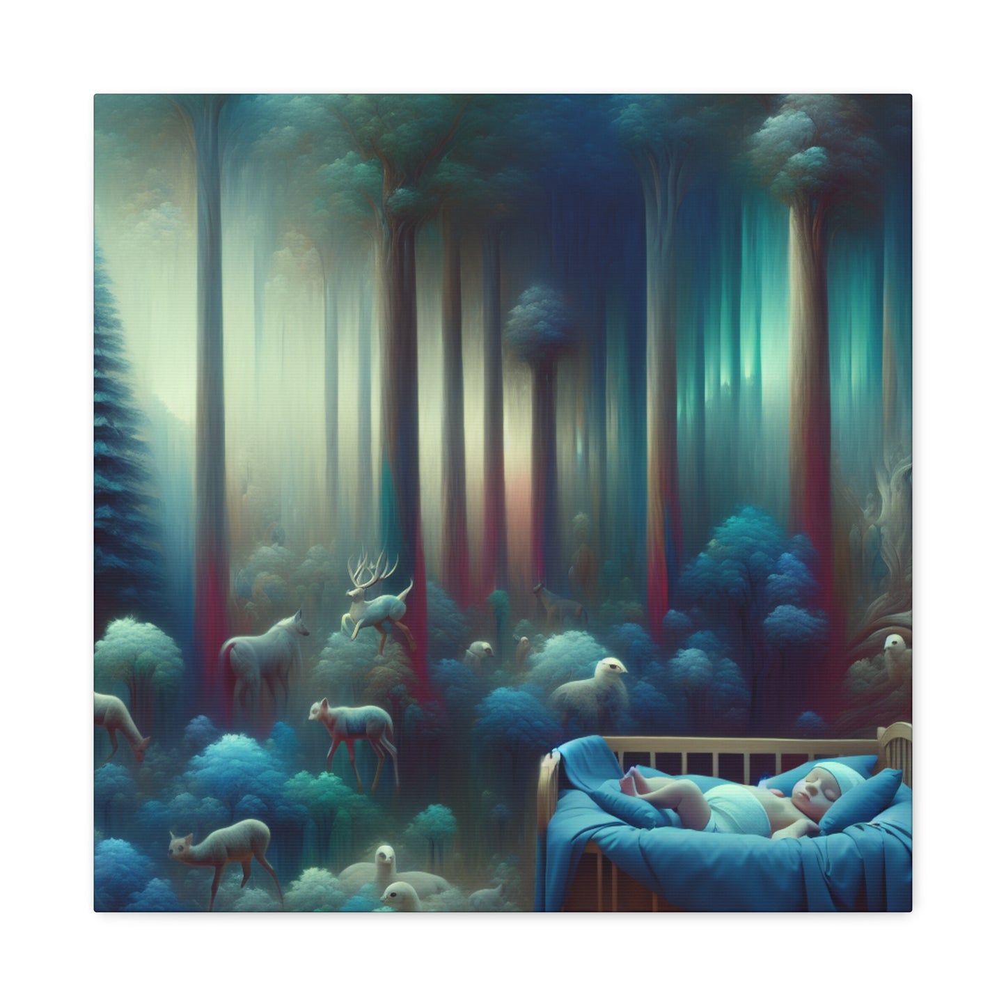 Whispering Enchanted Woodland - Canvas