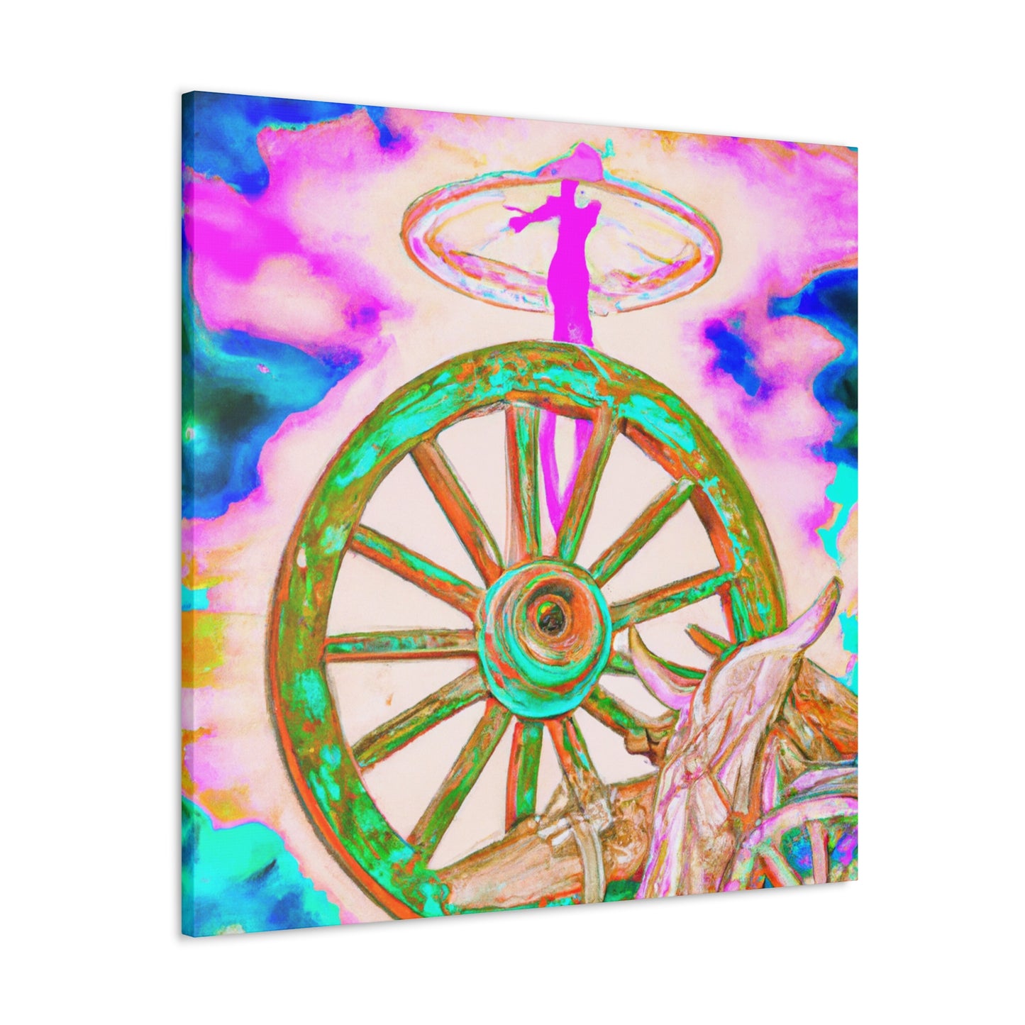 "Wheel of Surrealism" - Canvas