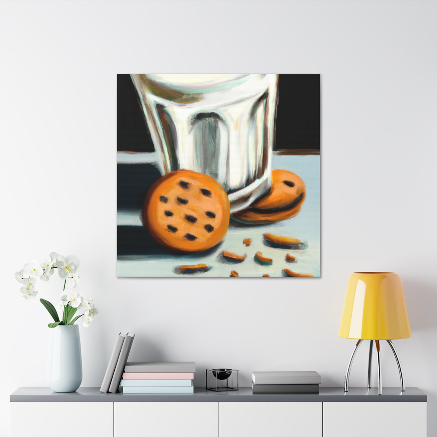 "Milk and Cookie Dreams" - Canvas