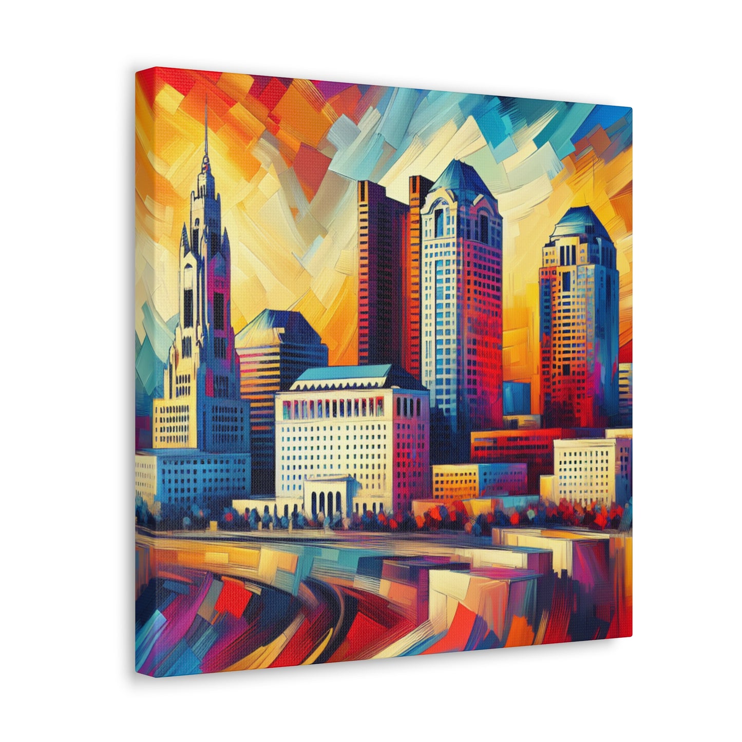 Pulsating Columbus Vortex - Canvas