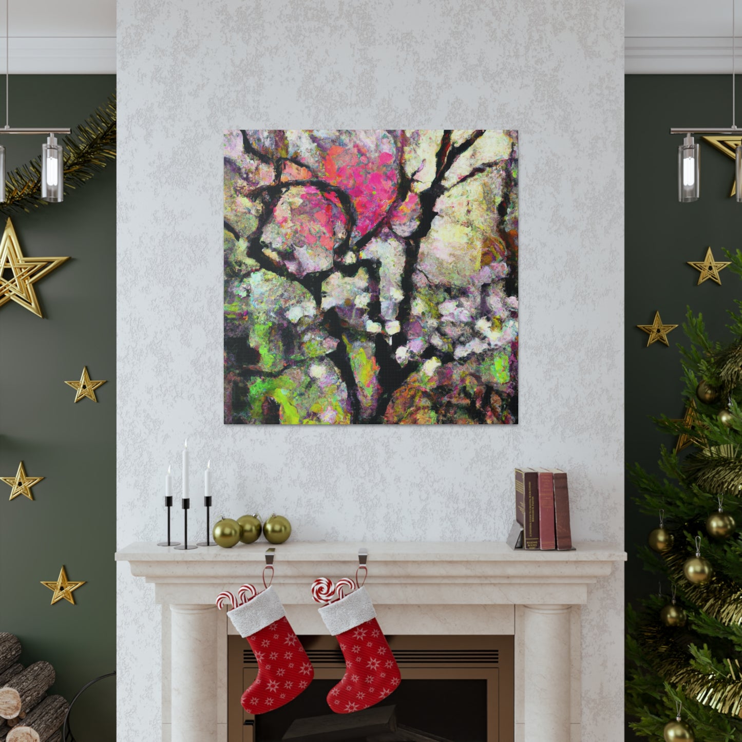 Cherry Blossom Dreamscape - Canvas