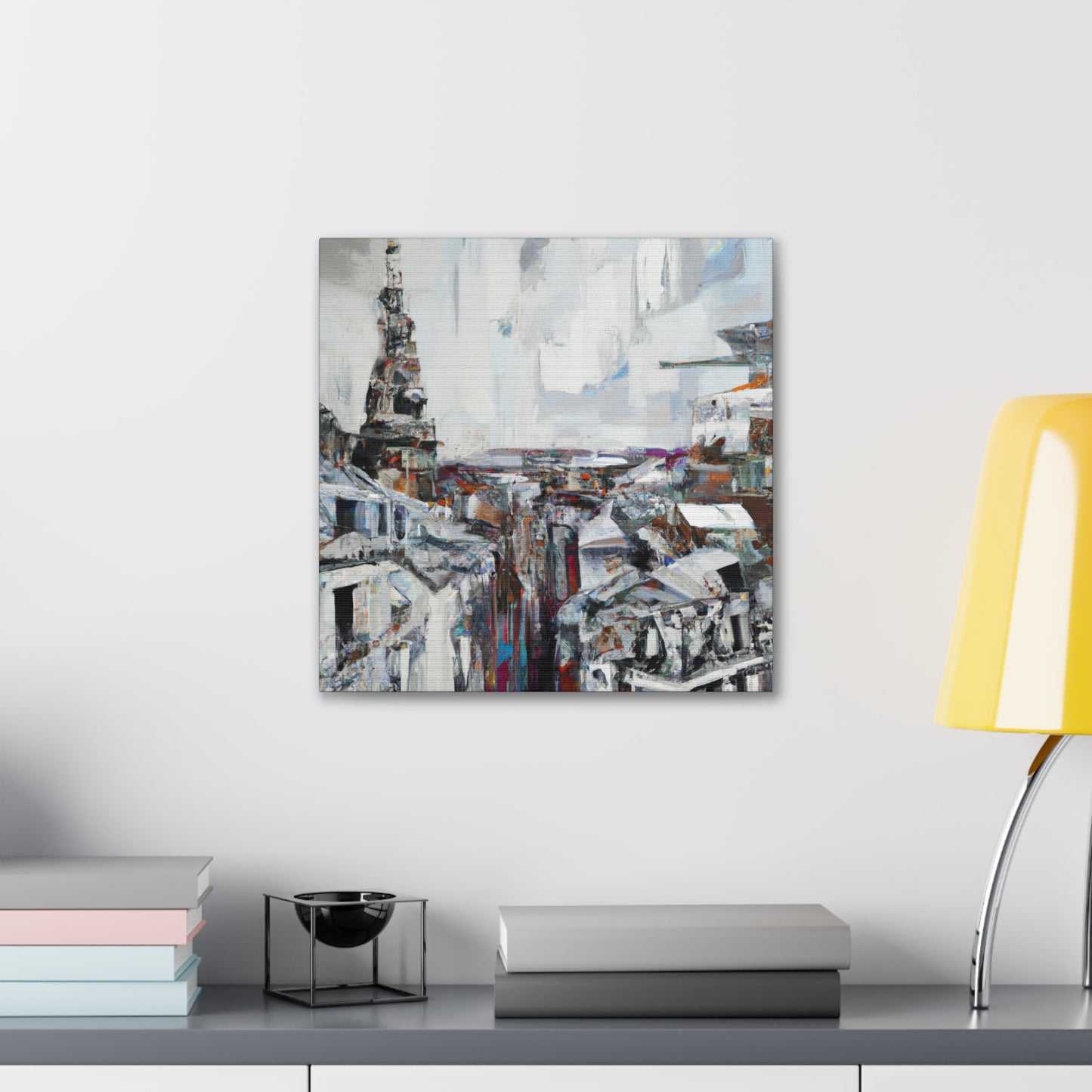 Victorian Time Panorama - Canvas