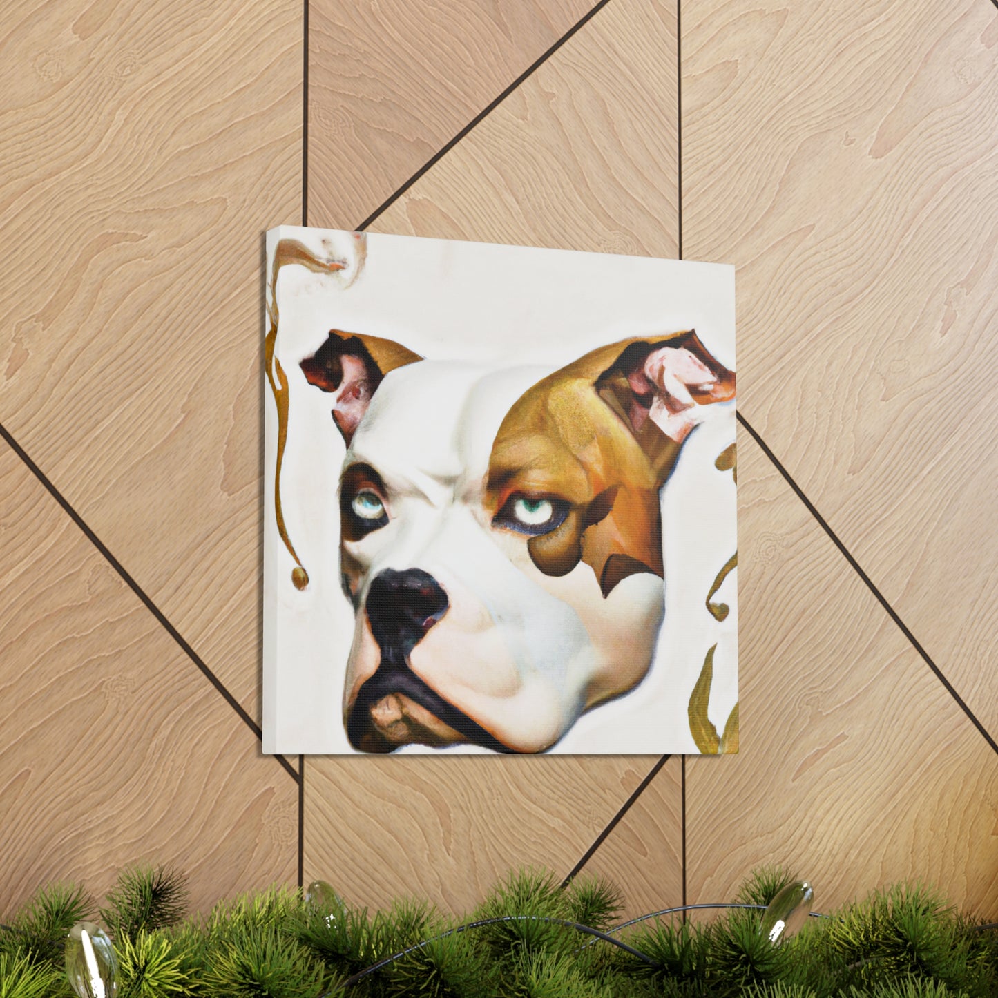 "American Bulldog Splendor" - Canvas