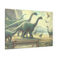 Pastel Prehistoric Portraits - Canvas