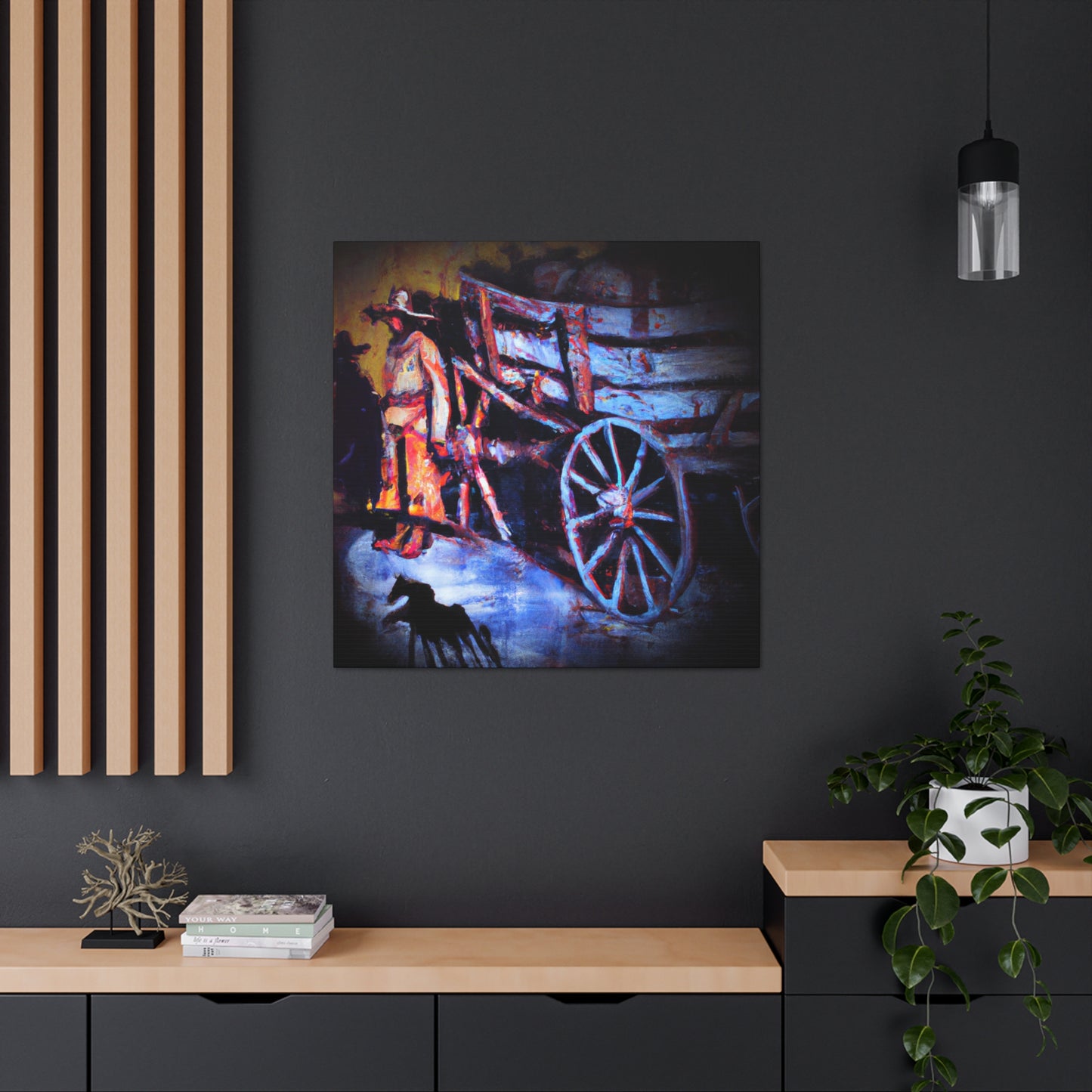 Wheels of Splendor - Canvas