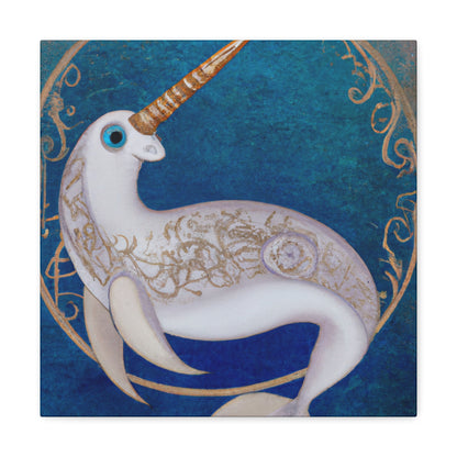 "The Majestic Narwhal" - Canvas