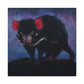 "Tasmanian Devil Surrealism" - Canvas