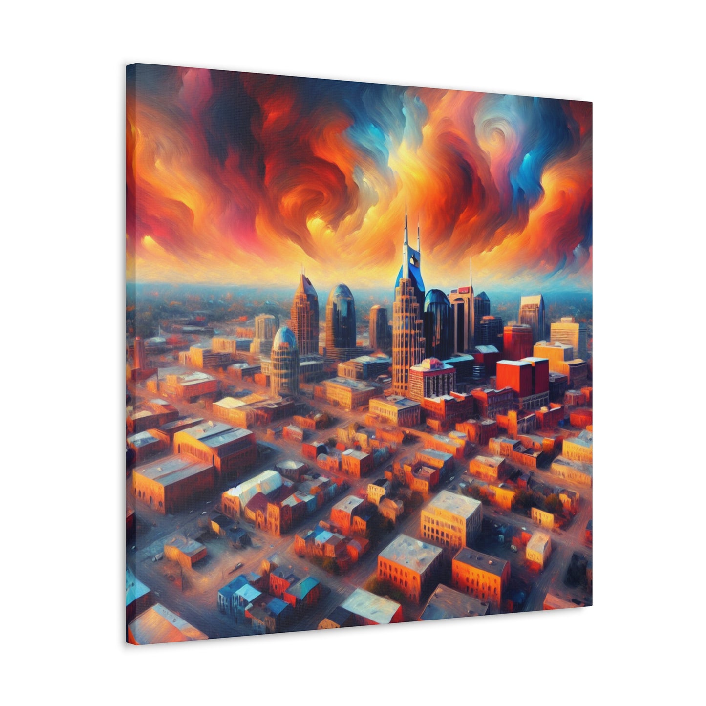 "Nashville's Dreamscape Enigma" - Canvas