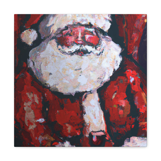 Santa in Wonderland - Canvas