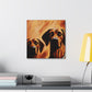 "Ridgeback in Reflections" - Canvas