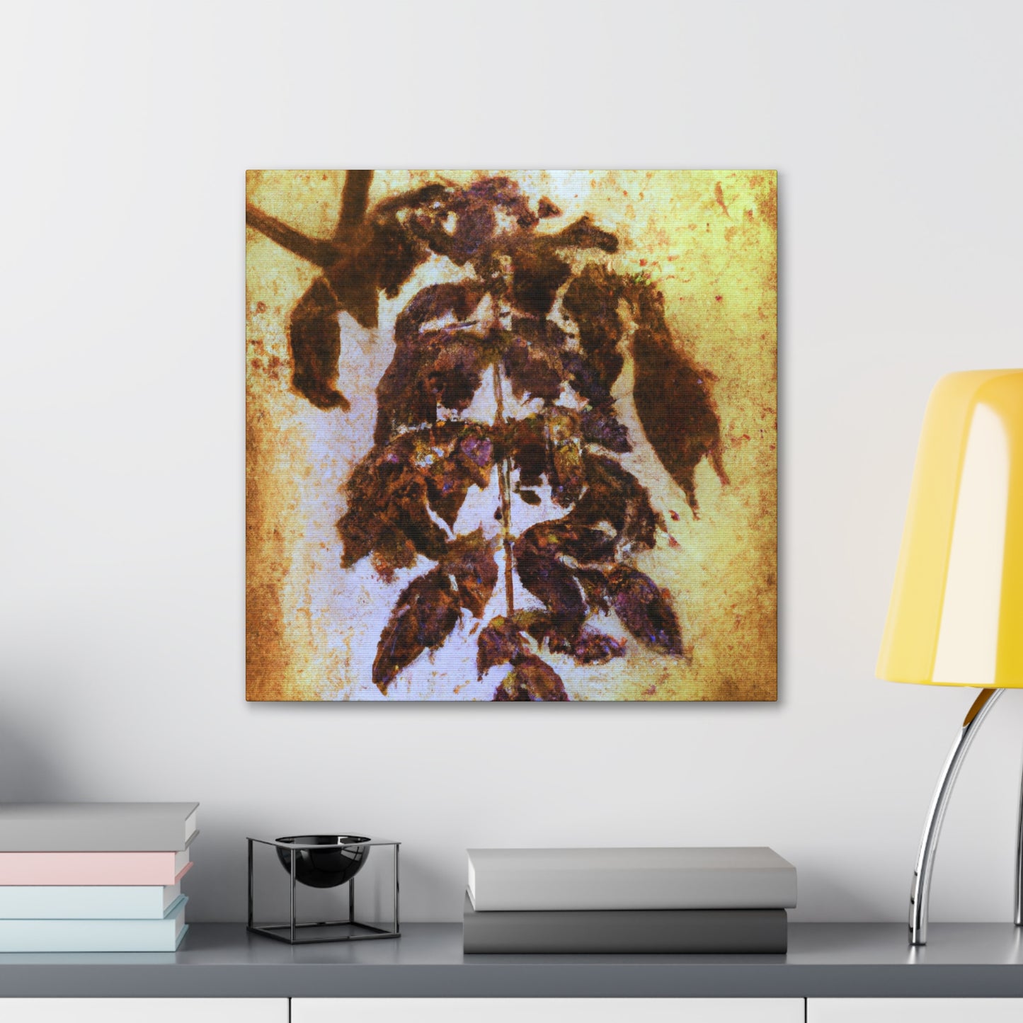 Leaf of Life Painting - Canvas