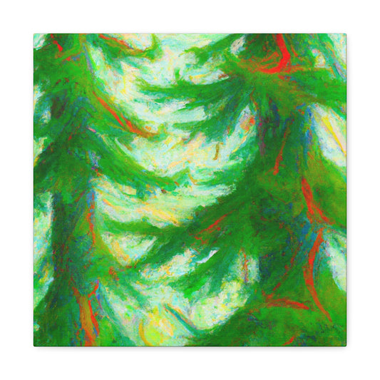 Cedar Tree Splendor. - Canvas