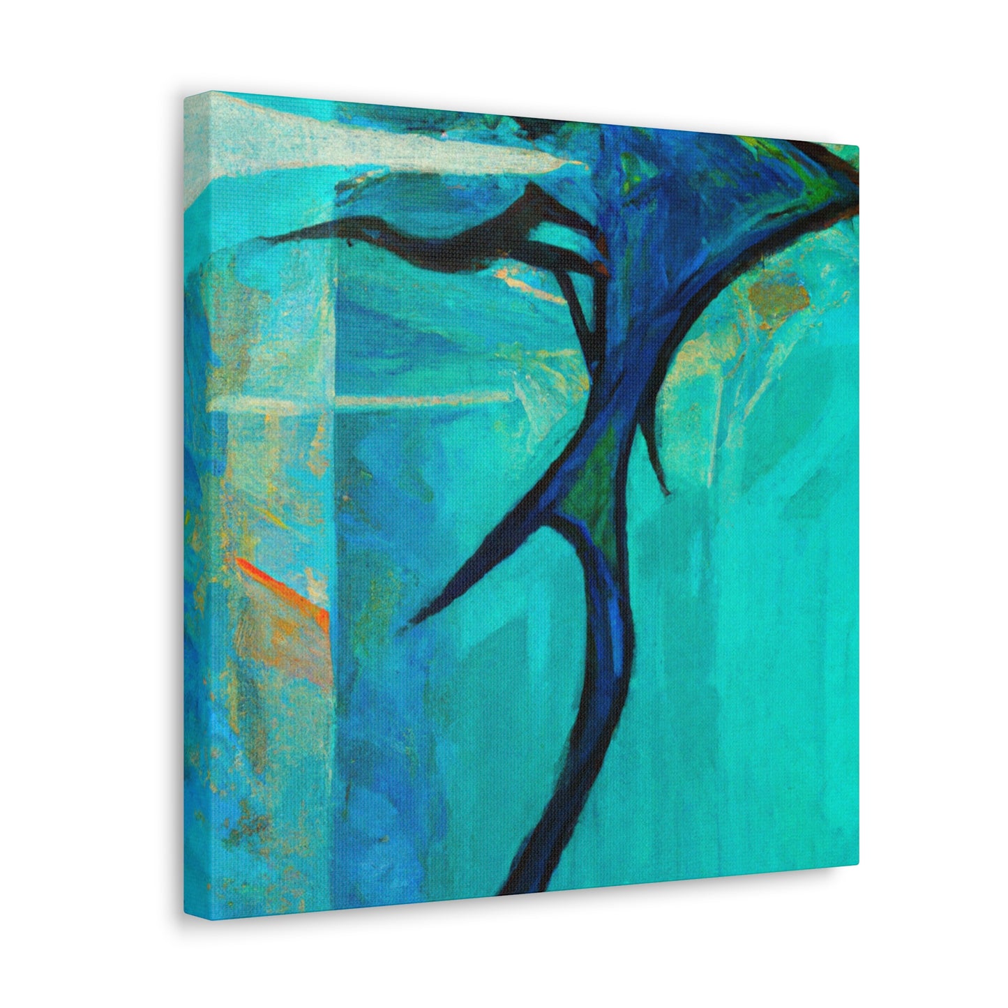 "Sailfish in Art Deco" - Canvas