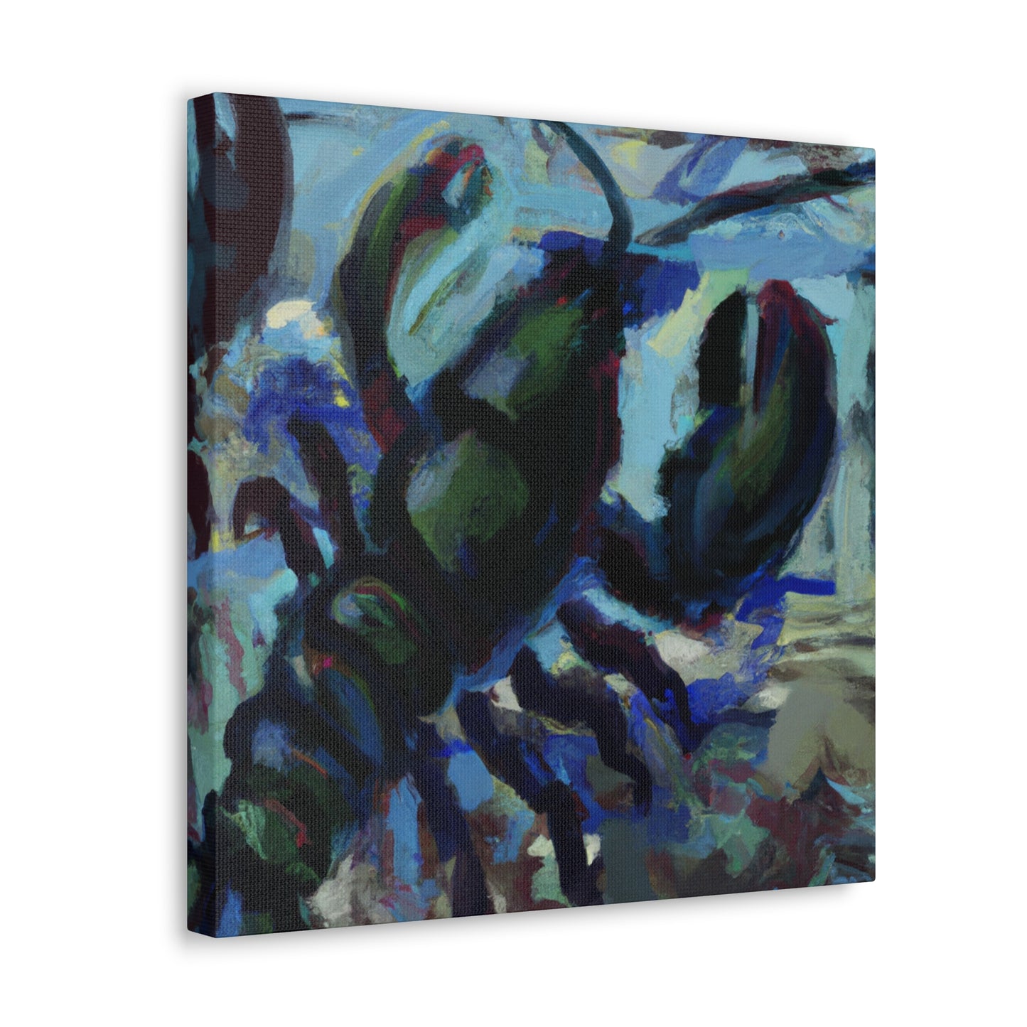 "Lobster in Expressionism" - Canvas