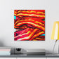 "Pop Art Bacon Delight" - Canvas