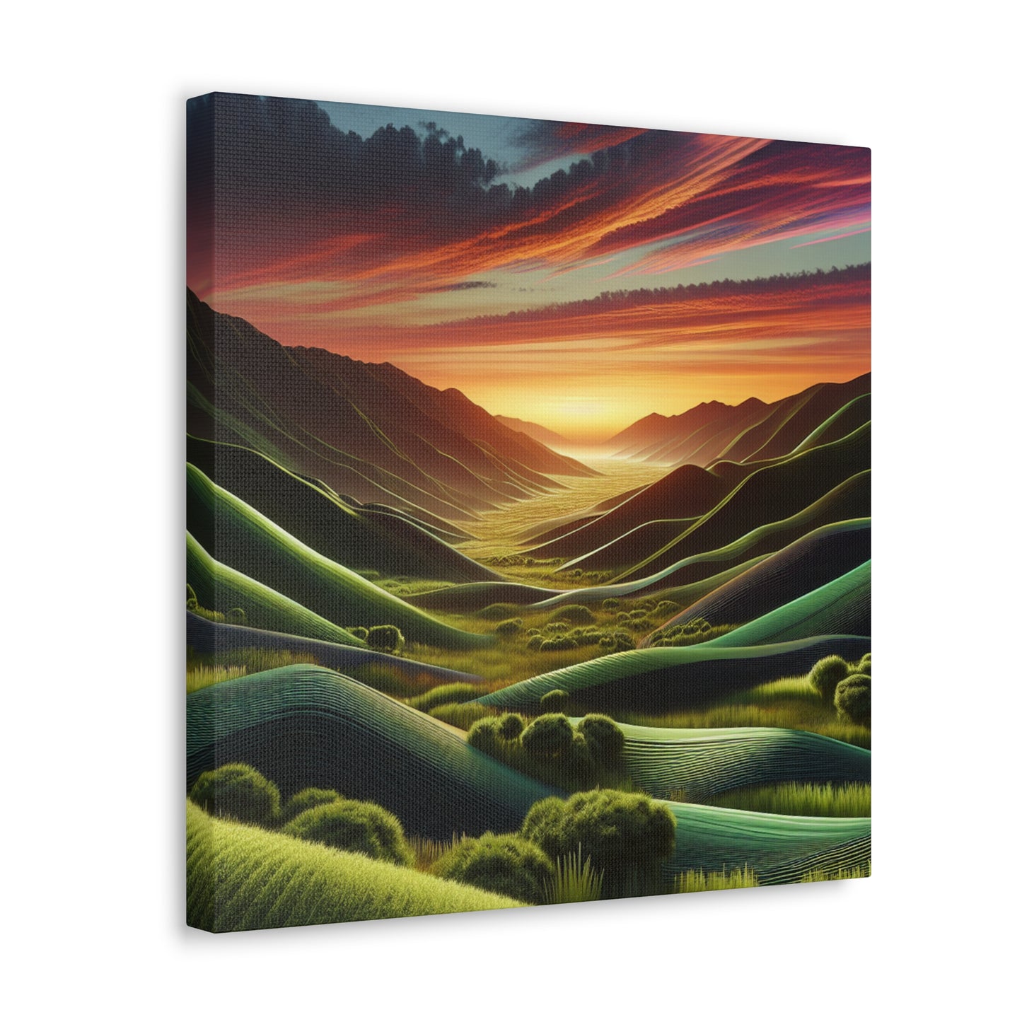 Enigmatic Eden's Haven - Canvas