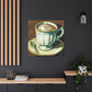 Coffee Cup Grandeur - Canvas